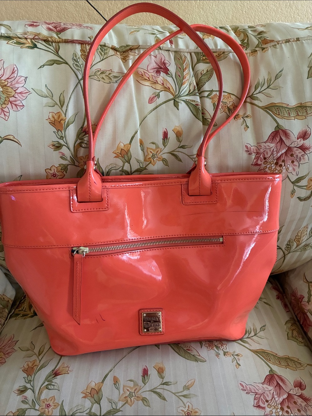 Dooney & Bourke Patent Leather Tote